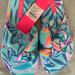 Lilly Pulitzer Shoes | Lilly Pulitzer Gwp Pool Slipper | Color: Blue/Pink | Size: S/M