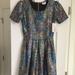 Lularoe Dresses | Lularoe Elegant Mermaid Oil Slick Amelia Dress, Small | Color: Black/Purple | Size: S