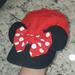 Disney Accessories | Disney Minnie Mouse Hat! | Color: Black/Red | Size: Osbb