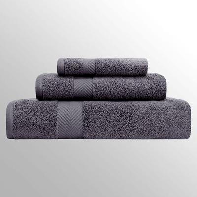 Caress Bath Towel Set Bath Hand Wash, Bath Hand Wash, Dark Gray