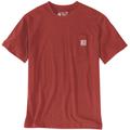 Carhartt Workwear Pocket T-Shirt, rot-gelb, Größe S