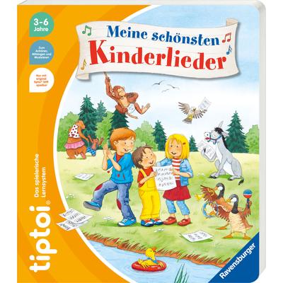 Buch RAVENSBURGER "tiptoi Meine schönsten Kinderlieder" Bücher bunt Made in Europe, FSC - schützt Wald weltweit