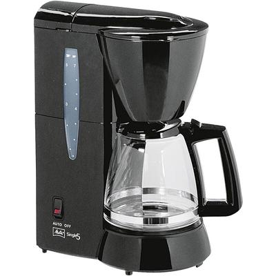 Single 5® Kaffeemaschine Schwarz Fassungsvermögen Tassen=5 Glaskanne - Melitta