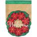 The Holiday Aisle® Daker 2-Sided Polyester 18 x 13 in. Garden Flag in Green/Red | 18 H x 13 W in | Wayfair E51763C5EBE84C94971A17239FFB2506