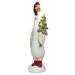 Transpac Resin 10.25 in. Multicolored Christmas Light Up Duck Figurine