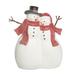 Transpac Resin 8.25 in. White Christmas Chilly Snowman Couple Figurine