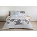 Moo Print Fleece Throw Blanket