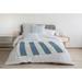 Graduated Stripe Fleece Throw Blanket