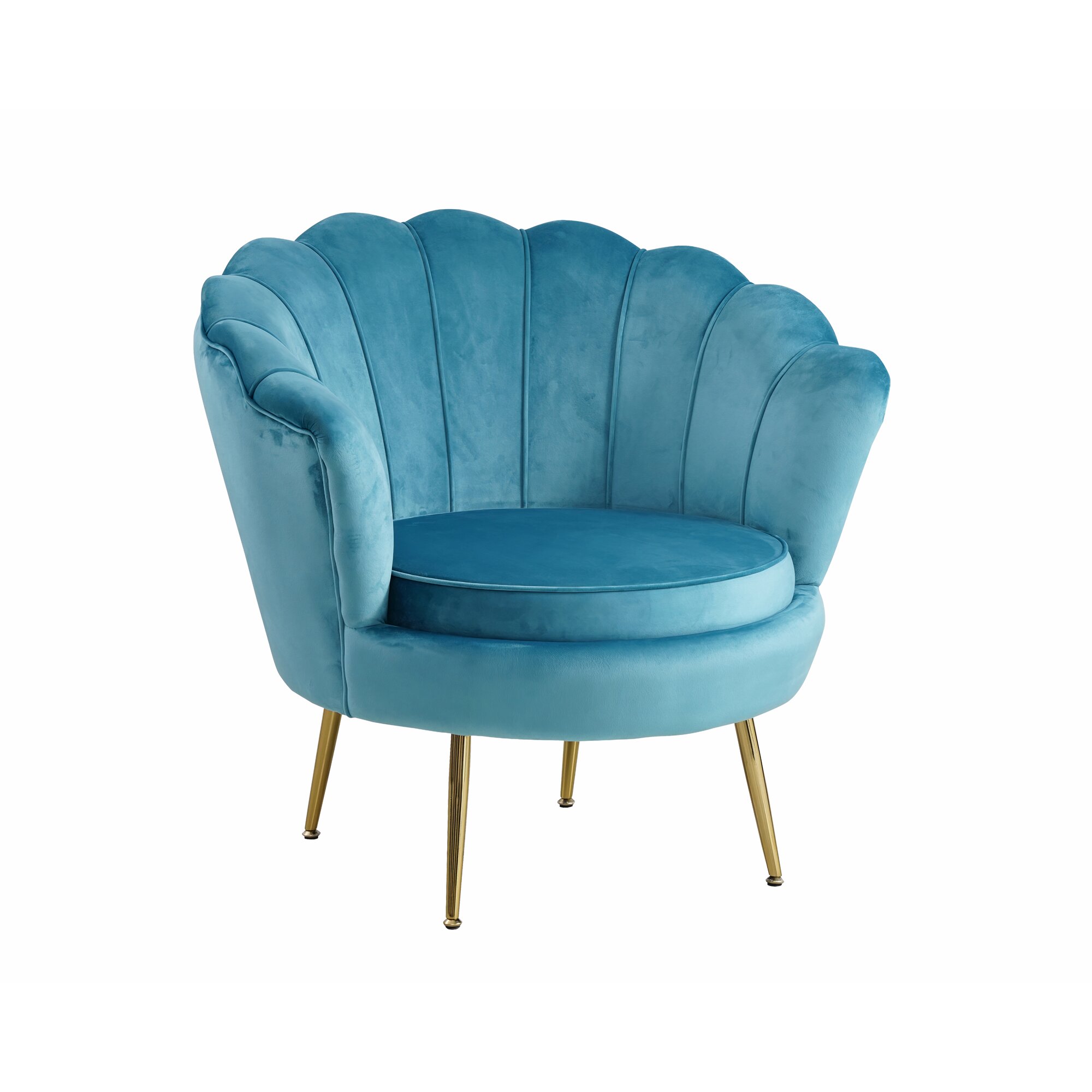 SalesFever »Arielle« Sessel blau 76x78x76 cm