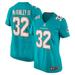 Women's Nike Verone McKinley III Aqua Miami Dolphins Game Player Jersey