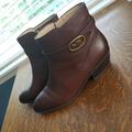 Coach Shoes | Coach Low Cut Boots | Color: Brown | Size: 10