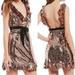 Free People Dresses | Free People Rose Gold & Black Sequin Dress Size 4 | Color: Black/Pink | Size: 4