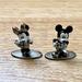 Disney Toys | Disney Metalfigs Mickey And Minnie B&W | Color: Black/White | Size: One Size