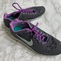 Nike Shoes | Nike Cross Trainers Gray & Electric Purple | Color: Gray/Purple | Size: 9