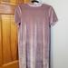 Madewell Dresses | Madewell Women's Velvet Sheath Dress | Color: Purple | Size: S