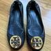 Tory Burch Shoes | Authentic Tory Burch Reva Flats | Color: Blue/Gold | Size: 7.5