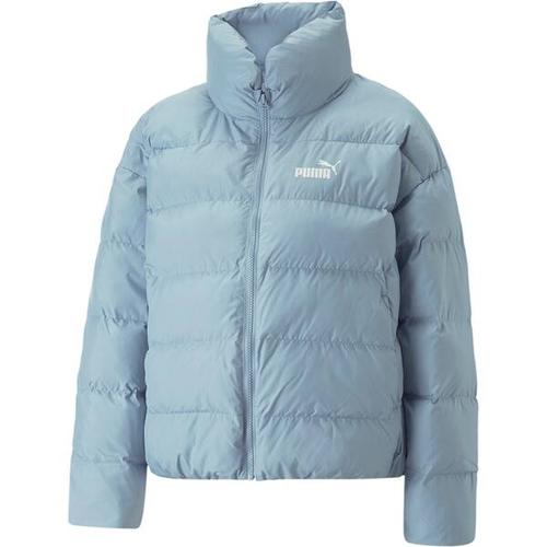 PUMA Damen Jacke ESS Polyball Puffer, Größe L in Blau