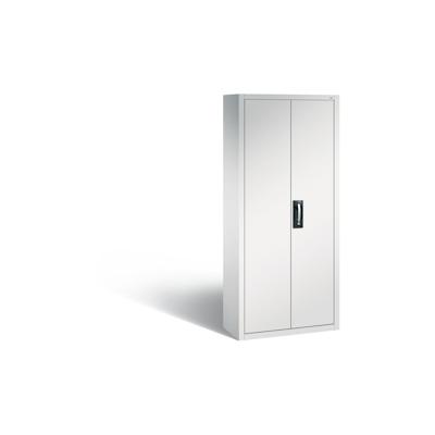 C+P Magazinschrank | inkl. 90 Sichtlagerkästen | HxBxT 169x70x30cm | Lichtgrau von PROREGAL Image