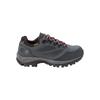 Trekkingschuh JACK WOLFSKIN "REBELLION TEXAPORE LOW W", Gr. UK 5,5 - EU 39, Normalschaft, grau (mittelgrau), Main Material Second Material Lining Sole 100% Rubber/ EVA, Schuhe