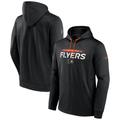 Men's Fanatics Branded Black Philadelphia Flyers Authentic Pro Rink Pullover Hoodie
