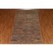 Brown 116 x 77 W in Rug - Rug Source Outlet One-of-a-Kind Gabbeh Hand-Knotted New Age 6'5" x 9'8" Wool Area Rug in Wool | 116 H x 77 W in | Wayfair