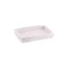 Evideco Stone Effect Soap Dish Holder Cup Dispenser Tray Stone in White | 1 H x 5 W x 3.5 D in | Wayfair 64120100