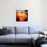 iCanvas 'Flaming June Art' by Frederick Leighton Painting Print on Canvas in Black/Orange/Red | 12 H x 12 W x 0.75 D in | Wayfair 1397-1PC3-12x12