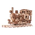 Wood Trick Chug Train Wooden 3D Mechanical Model Kit Puzzle Wood in Brown | 1.37 H x 5.7 W x 9.44 D in | Wayfair WDTK026