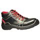 Baskets haute JANUS S3 SRC PU1D 0 % métal noir/rouge P44 - TEC SAFETY - CHA3A0909-44