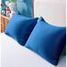 Everly Quinn Pillowcase Microfiber/Polyester/Silk/Satin in Blue | Queen | Wayfair AAD06780B8534607B89D471B4494F27E