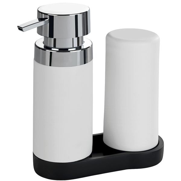 Wenko Spülstation »Easy-Squeez-e« weiß weiß, 15x18x7 cm Image