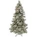 The Holiday Aisle® Artificial Fir Christmas Tree w/ Incandescent Lights & Pinecones in White | 41 W in | Wayfair 849B14692F304F52A48B0282AE835E99