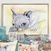 Winston Porter Portrait of a Resting Young Dog - Print on Canvas in White | 24 H x 36 W x 1 D in | Wayfair F58ED8B7223A4C6DA1B1CBBAB89F7D9C