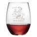 East Urban Home Drink Like A Fish Stemless Wine Glass Glass | 4.63 H x 3.75 W in | Wayfair FDBA53749F1F4CA2959FFCAE00550AE1