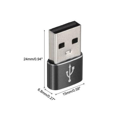 USB C Female to USB Male Adapter, Type C to USB Converter Adapter