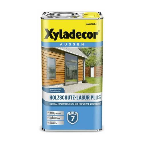 Xyladecor - Holzschutz-Lasur Plus'-'4,0 ltr. Grau'-'502621.15