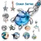 Bracelet à breloques Pandora série océan perles Original cadeau nouvelle collection été 2021