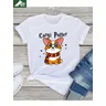 Coton Kawaii Corgi Potter t-shirt haut d'été femmes 2022 unisexe cadeau pour les amoureux de Corgi