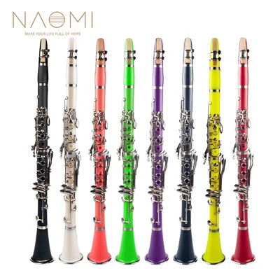 NAOMI-Ensemble de Clarinette Professionnelle Bb ABS Bb Liseuse Option Bb 2.0/2.5/3.0 Anches