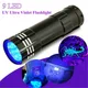 Mini lampe de poche à ultraviolets LED torche structurels ente multifonctionnelle lampe de secours
