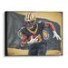 Alvin Kamara New Orleans Saints Stretched 20" x 24" Canvas Giclee Print - Designed and Signed by Artist Brian Konnick Limited Edition #25 of 25