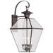 4 Light Bronze Outdoor Wall Lantern