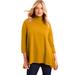 Plus Size Women's One+Only Mock-Neck Tunic by June+Vie in Rich Gold (Size 30/32)