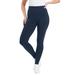 Plus Size Women's Classic Ankle Legging by June+Vie in Navy (Size 26/28)