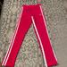Adidas Bottoms | Adidas Sports Pants Size Girl 6 | Color: Red/White | Size: 6g