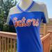 Pink Victoria's Secret Tops | Florida Gators Vs Pink Sequined Tee Sz Small Limited Edition 5th & Ocean | Color: Blue | Size: S