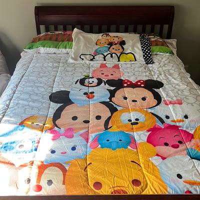 Disney Bedding | Adorable Disney Tsum Tsum Comforter Set | Color: Pink/White | Size: Twin