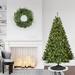 Fraser Hill Farm 6'6" H Green Pine Christmas Tree w/ 450 LED Lights in Green/White | 50 W x 21 D in | Wayfair FFVC065-5GR