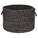 Loon Peak® Abey Utility Wool Basket in Black | 18 W in | Wayfair C5F41E4CC2EA4A5AA4E9D47D5B5C90EF