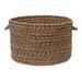 Loon Peak® Abey Utility Wool Basket in Yellow | 18 W in | Wayfair ED3DAE0B965A42AC9440203D928B6EC2